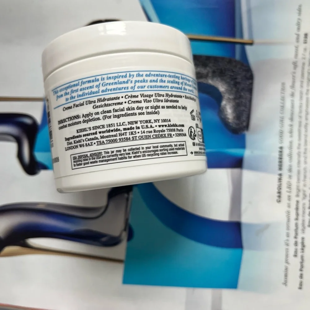Kiehls Unisex 4.2Oz Ultra Facial Cream 125 ml sealed new fresh
